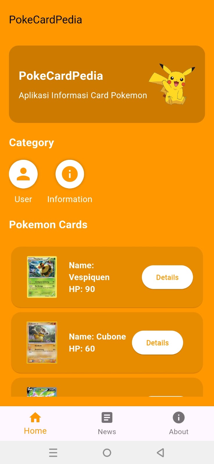 Aplikasi PokeCardPedia